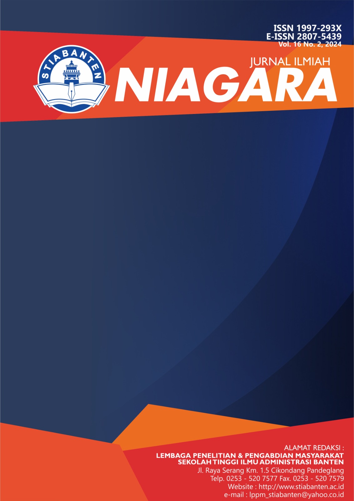 					View Vol. 16 No. 2 (2024): Jurnal Ilmiah Niagara
				